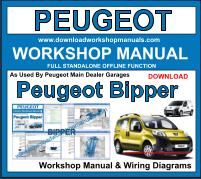 Peugeot Bipper Workshop Repair Manual Download